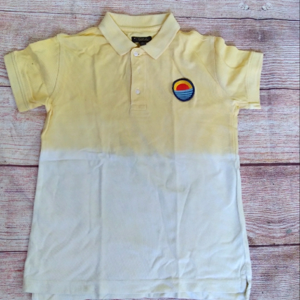 Velveteen short sleeve summer polo sz 10